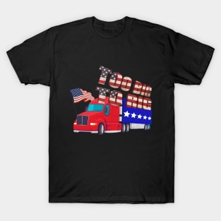 Too Big To Rig 2024 USA T-Shirt